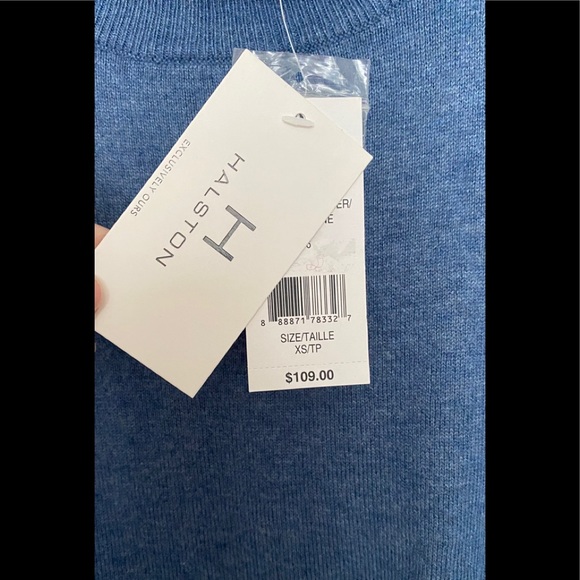 NWT Halston XS Sweater Top - Picture 3 of 7